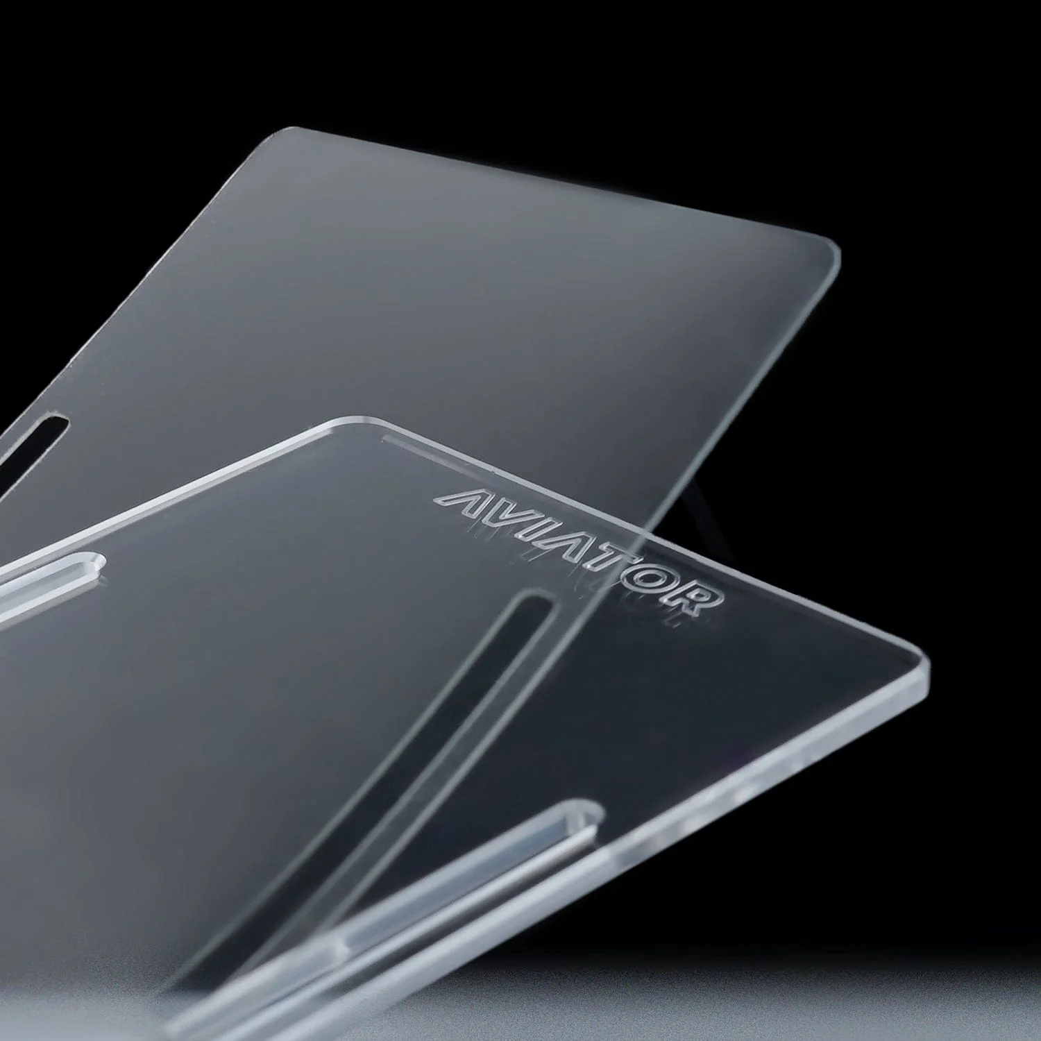 Fusion Silver | Metal Frame | Transparent Slide Wallet - Image 8