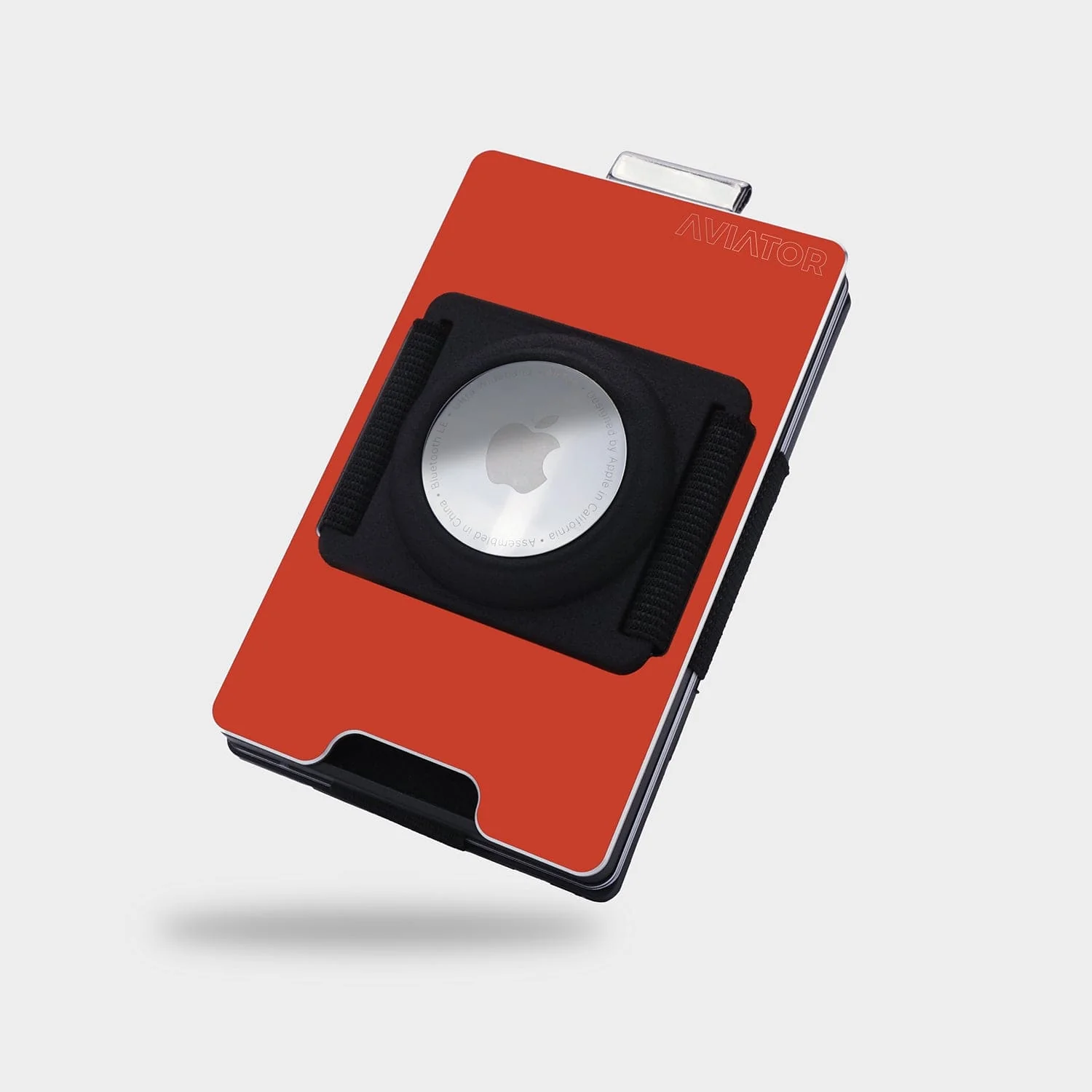 Imola Red Aluminum Slim Wallet - Image 6