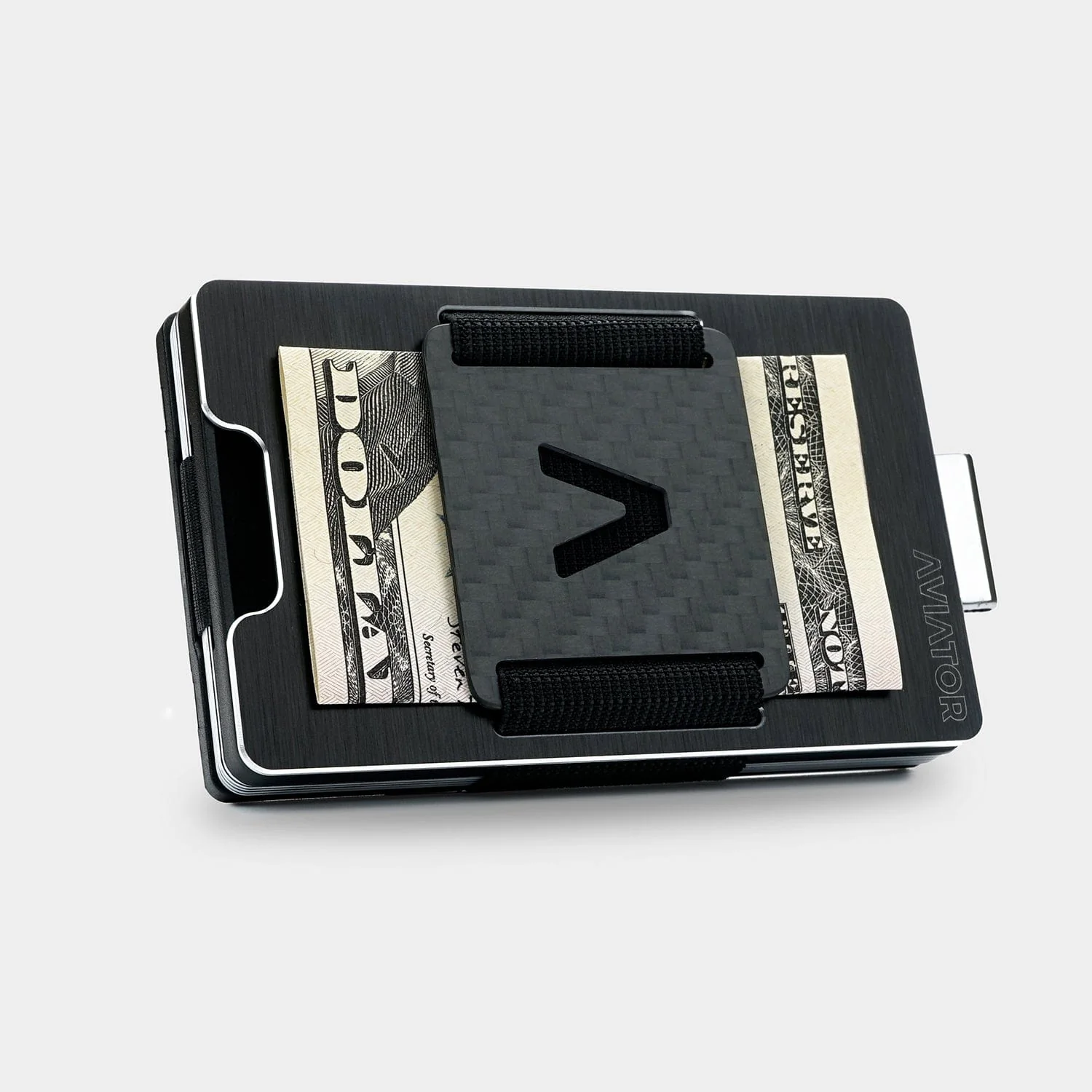 NOT FLAW[LESS] Brushed Black Aluminum Slim Wallet - Image 5