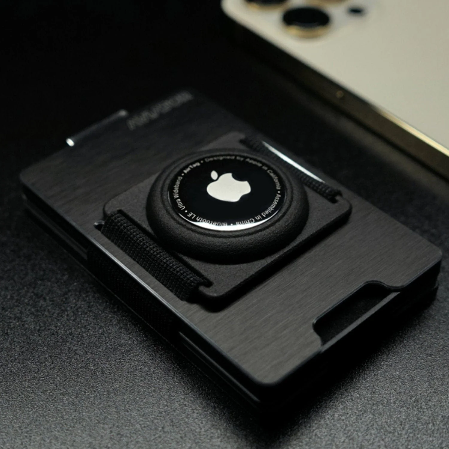 NOT FLAW[LESS] Brushed Black Aluminum Slim Wallet - Image 8