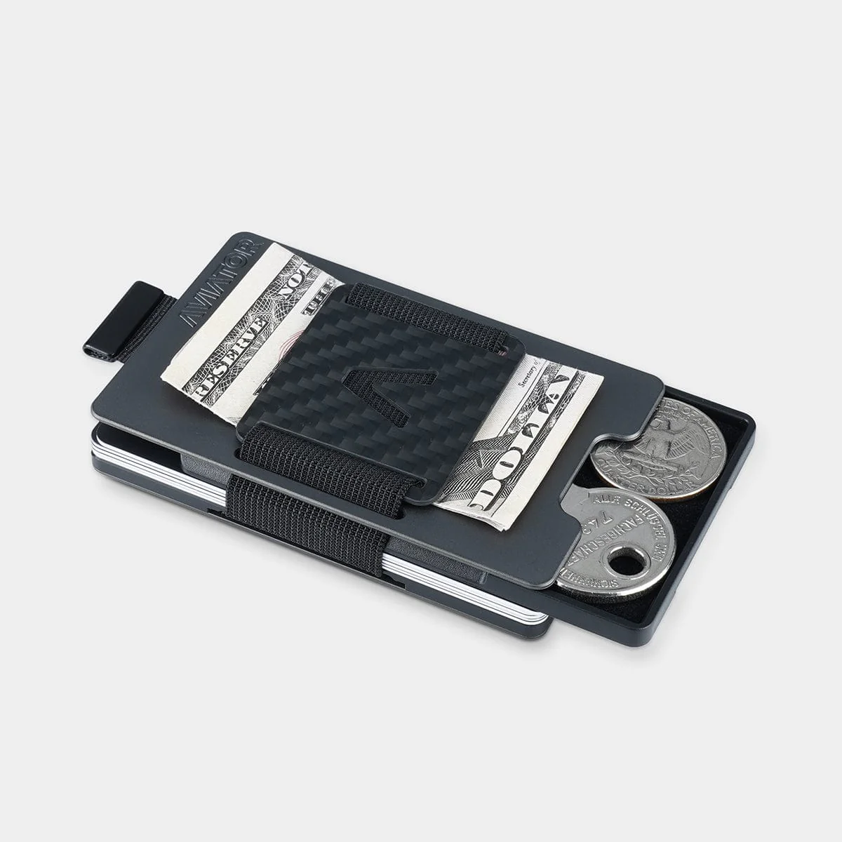 NOT FLAW[LESS] Diamond like Carbon Slim Wallet - Image 6
