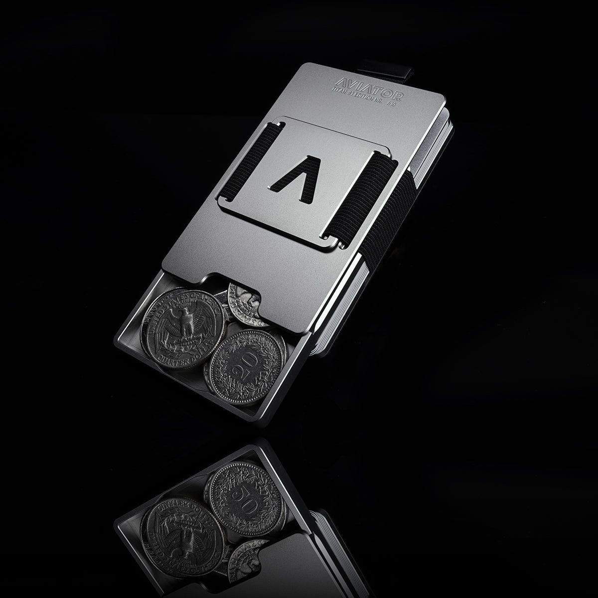 Titan #1 | Titanium Double Coin Compartment - Image 4
